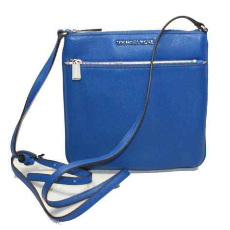 electric blue michael kors crossbody|Michael Kors blue handbags.